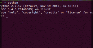 Python prompt
