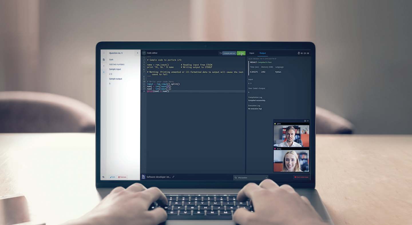 Tech interviews simplified with HackerEarth FaceCode